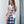 Load image into Gallery viewer, Women&#39;s Buffalo Check Apron in Concord Navy
